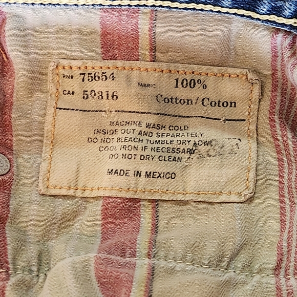 Y2K Abercrombie and Fitch Button Fly Low Rise Kilburn Bootcut Jeans Size 30x30 - Picture 7 of 11